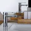Смеситель для раковины Jacuzzi Borea BDCR205BLJAPI с длинным изливом без донного клапана, хром фото 3