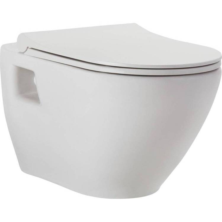 Унитаз подвесной beWash Vettern 82323601 с функцией биде, белый глянцевый