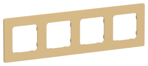 Рамка 4-постовая IEK Flite FI-M42-32-20-K89 шамуа