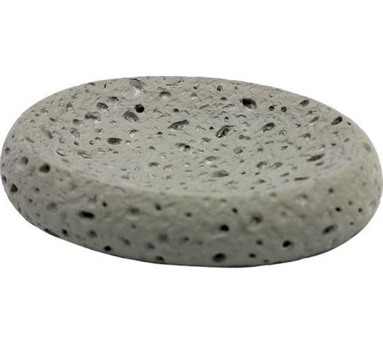 Мыльница Bath Plus Dapple 3W-PRBS-SXL-19015-A-SD серый
