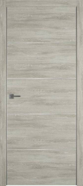 Межкомнатная дверь Владимирская Фабрика Дверей Urban 4 Lin Vellum Silver Mould SE 800x2000