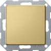 Лицевая панель Gira System 55 заглушка латунь 0268604