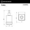 Дозатор для жидкого мыла WHITECROSS Cubo CU2440GL подвесной, золото фото 2