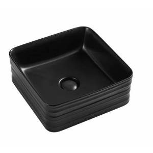 Раковина Weltwasser WW Elbach 10000005793 20755 накладная, 40 см, черная матовая