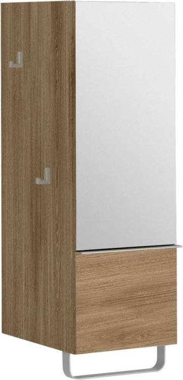 Шкаф-пенал с зеркалом Jacob Delafon Odeon Up EB893D R, квебекский дуб