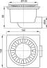 Душевой трап AlcaPlast APV15 фото 2
