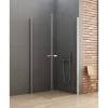 Душевое ограждение NEW TRENDY NEW SOLEO 2D 80x100x195 D-0140A/D-0142A (хром) фото 2