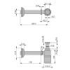 Сифон для раковины Giulini F5011 хром фото 2