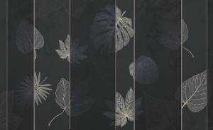 3D Фотообои Artegrafico «Графитовый листопад» PL-035 песок