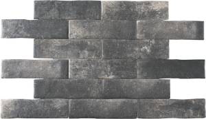 Керамогранит Pamesa Brickwall Grafito 7x28 Керамогранит Pamesa Brickwall Grafito 7x28