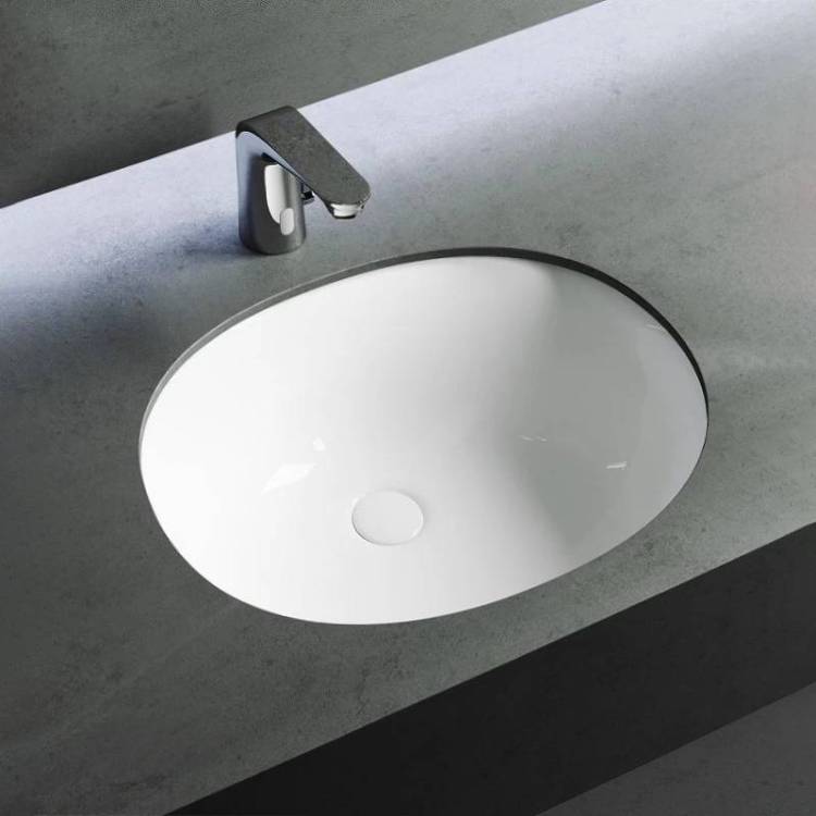Раковина Gid Integrado Yj837 71164 белая, 53x44.5x22