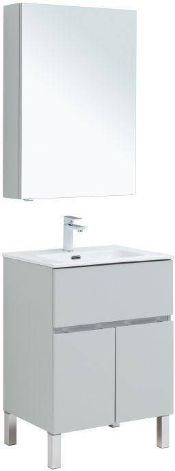 Мебель для ванной Aquanet Алвита New 60 274530 серый, 1703x610x465
