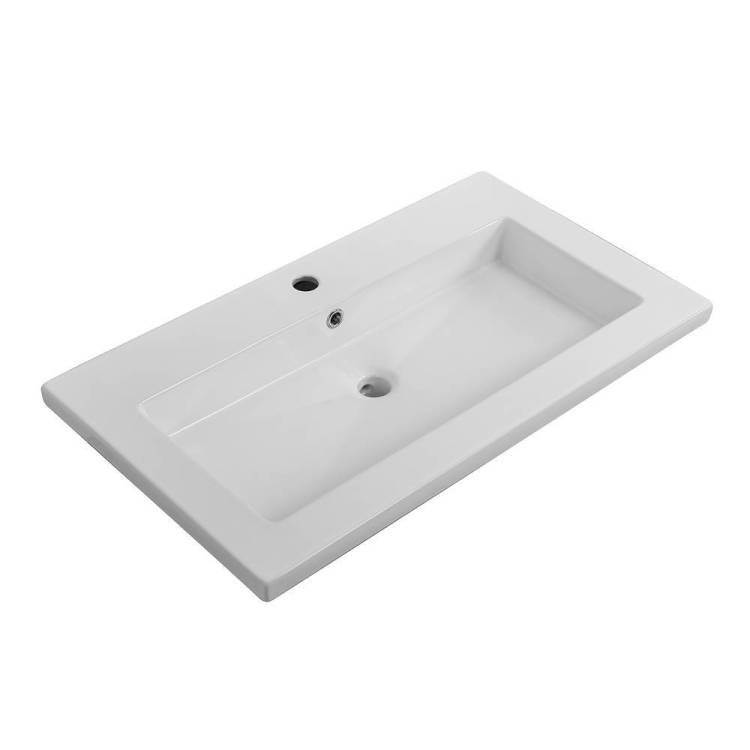 Раковина Cezares CZR-8070-75 75 см, белая глянцевая