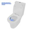 Унитаз-моноблок Watersense Rita W00121 безободковый, сиденье микролифт фото 5