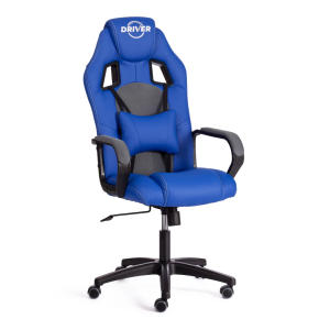 Кресло компьютерное Tetchair Driver (22) 21153 синий/серый