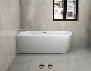 Акриловая ванна Cerutti Spa Ami CT10090 белая, 170x75