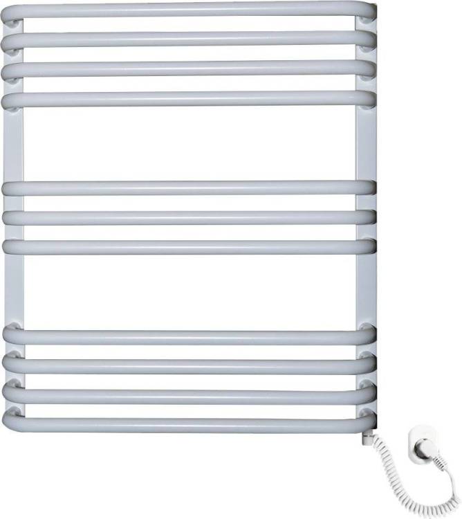 Полотенцесушитель электрический Luxrad Salto Invest 063671 60х53 R, белый, терморегулятор selmo pad