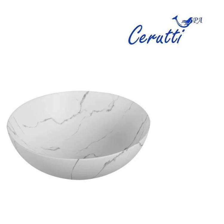 Раковина Cerutti Spa CR3301MWM2 40 см, белая матовая