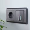 Выключатель двухклавишный Werkel W1120104 фото 4