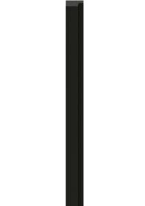 Планка левая Vox Linerio M-Line Black 265x4.2x1.2