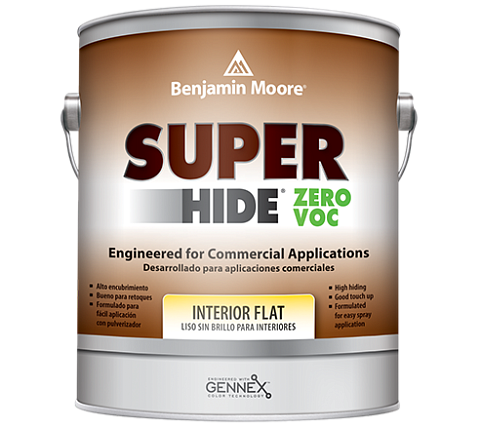 Краска Benjamin Moore Super Hide Zero Voc Interior Flat 355 3.785 л