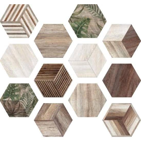 Керамогранит ITT Ceramic Africa Hexa 23.2x26.7