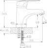 Смеситель для раковины Haiba HB1004 фото 3