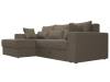 Диван угловой Лига диванов Майами 114943L Коричневый Левый фото 3