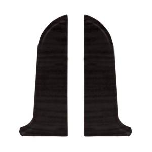 Заглушки LinePlast Темный Клен LT011 58 мм (пара)