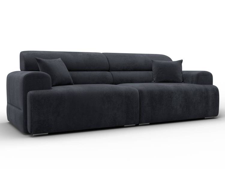 Диван прямой Лига Диванов Лига 109 136490 TOWER 11 темно-серый