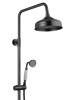 Душевая стойка Wonzon & Woghand WW-B3041-BGG с термостатом, темный графит фото 5