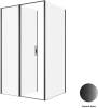 Душевой уголок Allen Brau Priority 3.31033.BBA + 3.31042.BBA профиль черный брашированный, 1200x800 фото 3