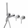 Смеситель для ванны Abber Wasser Kreis AF8130 скрытого монтажа, хром