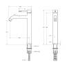 Смеситель для раковины Cezares Relax RELAX-LC1-01-W0 хром фото 3