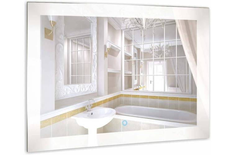 Зеркало Relisan Linda 90x70 с подсветкой
