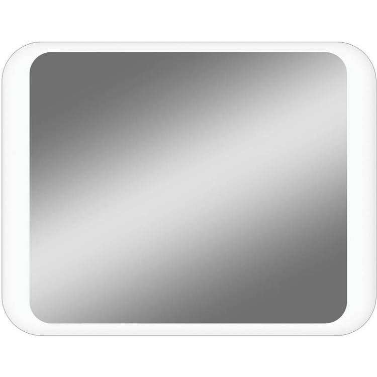 Зеркало Continent Калипсо Люкс ЗЛП152 LED подсветка 535x680 Белый