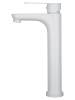 Смеситель для раковины Wonzon & Woghand WW-A40232-MW высокий, белый матовый фото 2