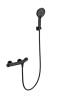 Смеситель для душа Wonzon & Woghand WW-B2057-A-MB с термостатом, черный матовый