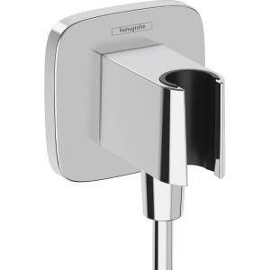 Шланговое подключение Hansgrohe Fixfit Porter 26887000 Q, с держателем