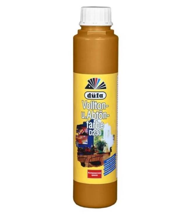 Колорант водно-дисперсионный Dufa Vollton und Abtonfarbe D230-0104 хромово-желтый 750 мл