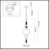 Подвес Odeon Light Exclusive Palle 5405/1A фото 4