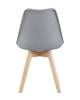 Набор из 4 стульев Stool Group Frankfurt New Y863-V seat grey X4 серый фото 5
