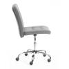 Набор из кресла и стула Tetchair Medeo LT 25055 серый, черный, флок фото 6