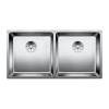 Мойка кухонная Blanco Andano 400/400-IF 522985 нержавеющая сталь
