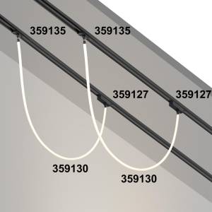 Трековый однофазный трехжильный адаптер Novotech Ramo 359127