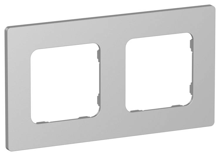 Рамка 2-постовая IEK Flite FI-M22-32-20-K47 алюминий