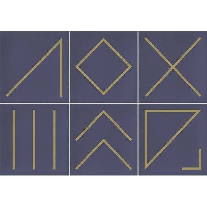 Декор Vives Hanami Nagano Indigo 23x33.5