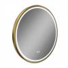 Зеркало Teymi Lina Supernova Gold T20121 с подсветкой и подогревом, сенсор, круглое, D60 фото 11