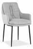 Кресло Stool Group Саманта 129068 BEL-40 светло-серый
