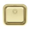 Мойка кухонная Paulmark Vello 48 Uni VE48-LG Светлое Золото, 48x44